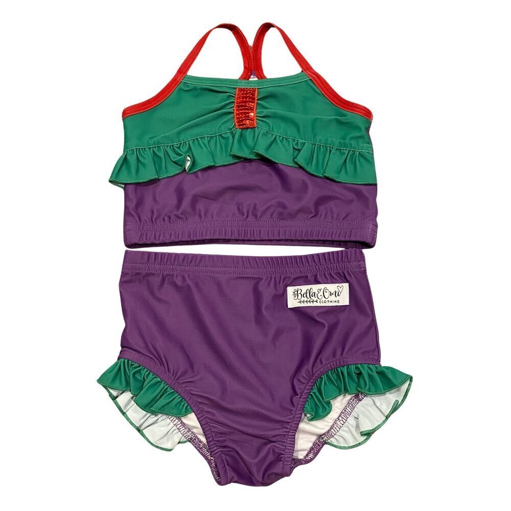 Bella Omi Toddler Girl's Mermaid Swimsuit Tankini